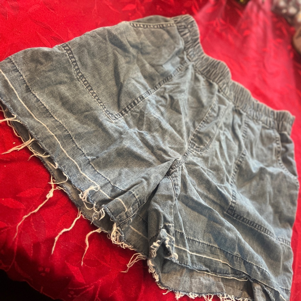 Medium Tall Soft Denim Shorts